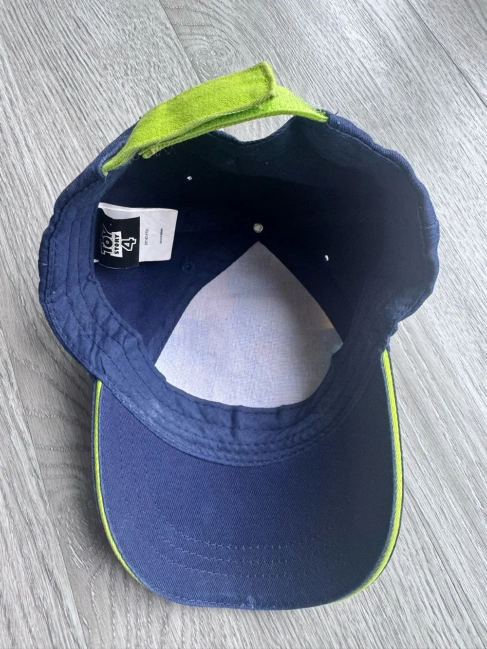 Disney Pixar Boys Toy Story 4 Baseball Hat Navy Blue Green OSFM Cotton